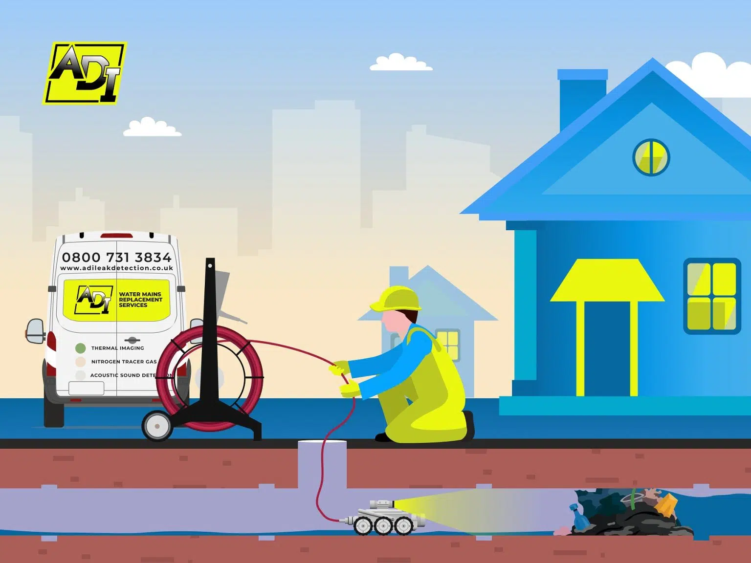 Drainage CCTV Surveys & Investigations Monmouth